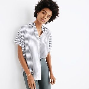 Madewell Central Shirt in Ballard Stripe